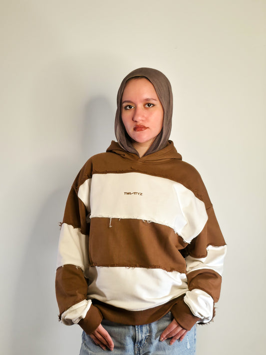 Cocoa Stripes Hoodie