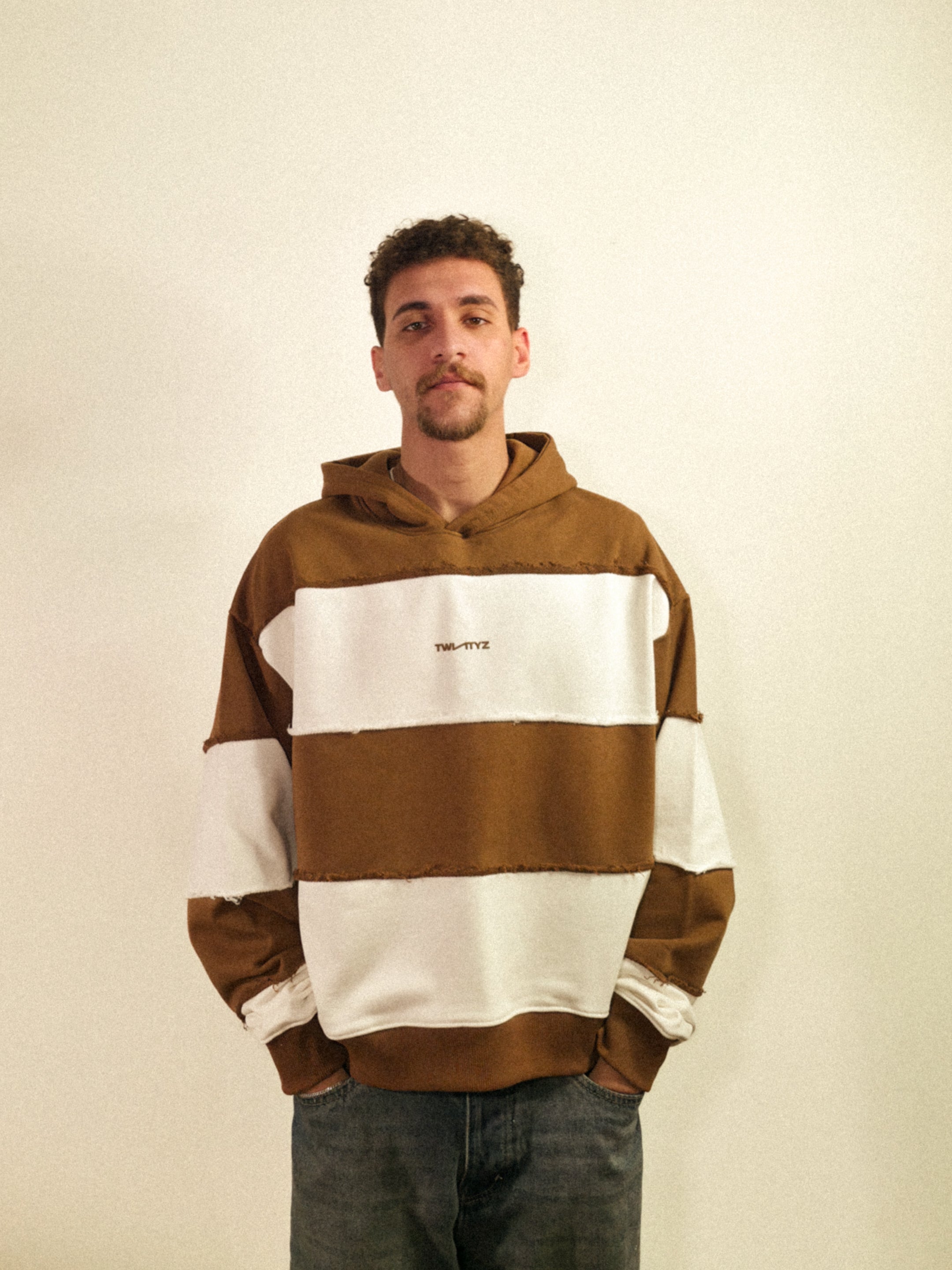 Cocoa Stripes Hoodie