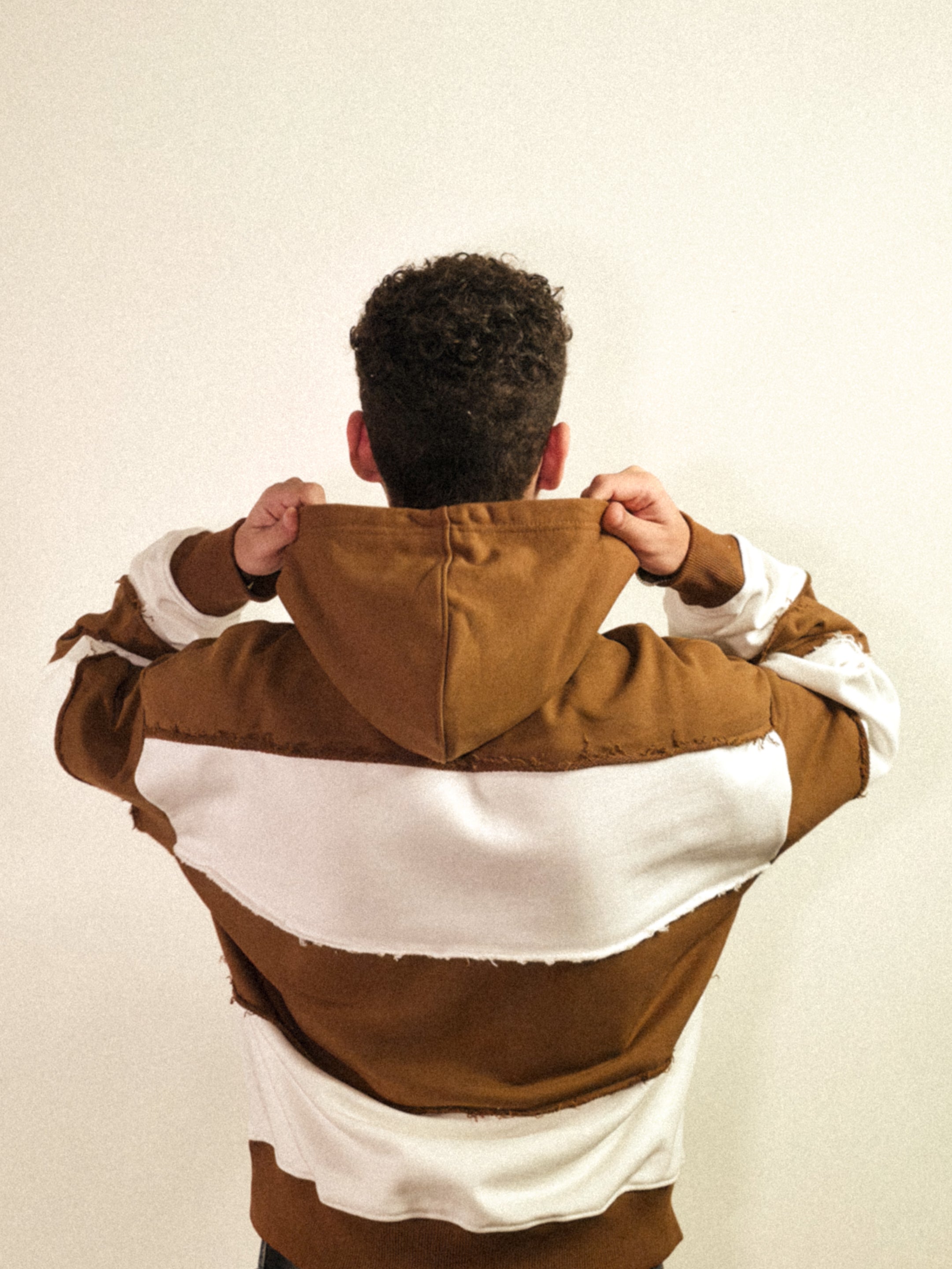 Cocoa Stripes Hoodie