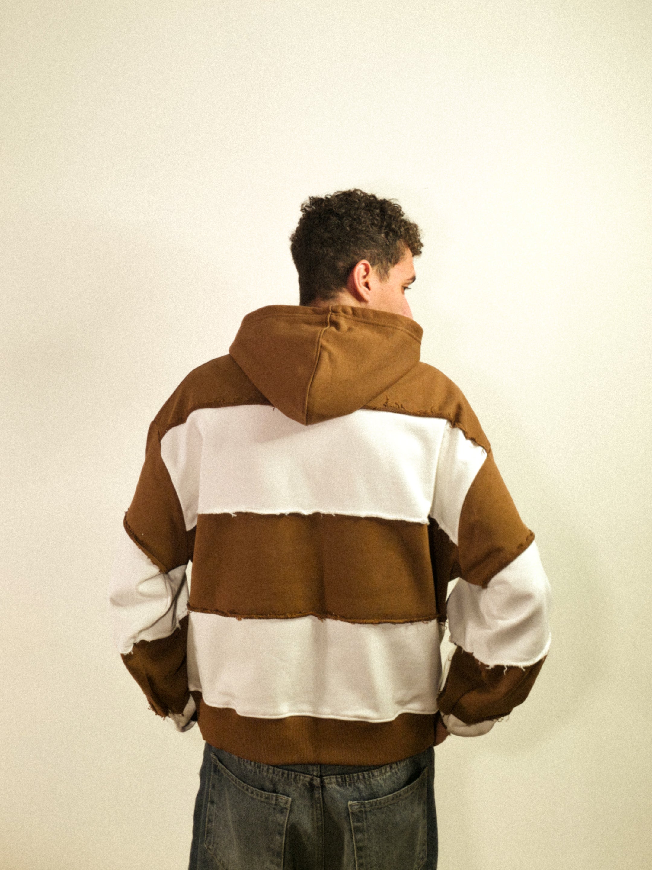 Cocoa Stripes Hoodie