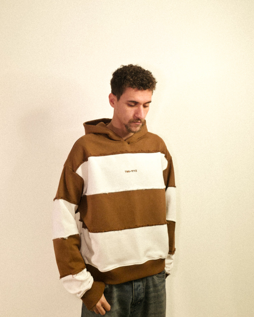 Cocoa Stripes Hoodie