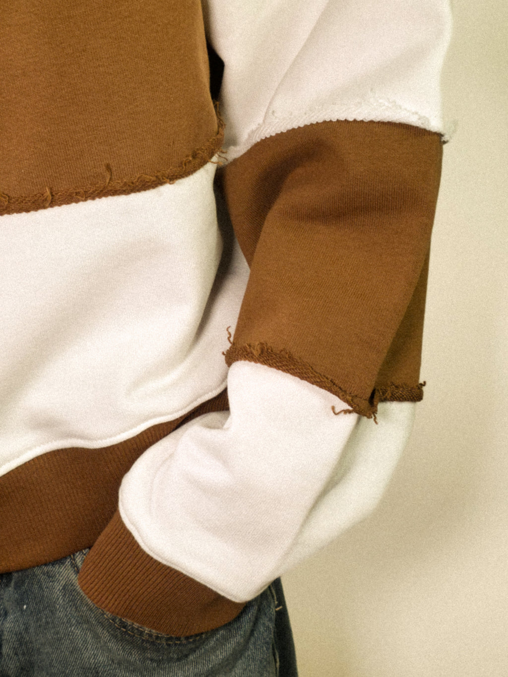 Cocoa Stripes Hoodie