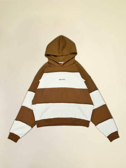 Cocoa Stripes Hoodie