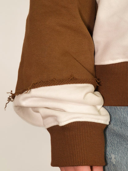 Cocoa Stripes Hoodie