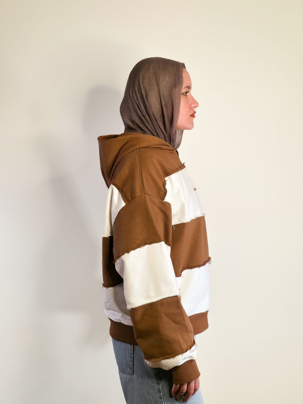 Cocoa Stripes Hoodie