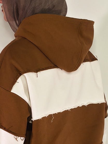 Cocoa Stripes Hoodie