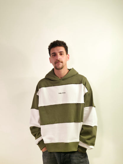 Avocado Stripes Hoodie
