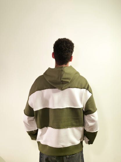Avocado Stripes Hoodie