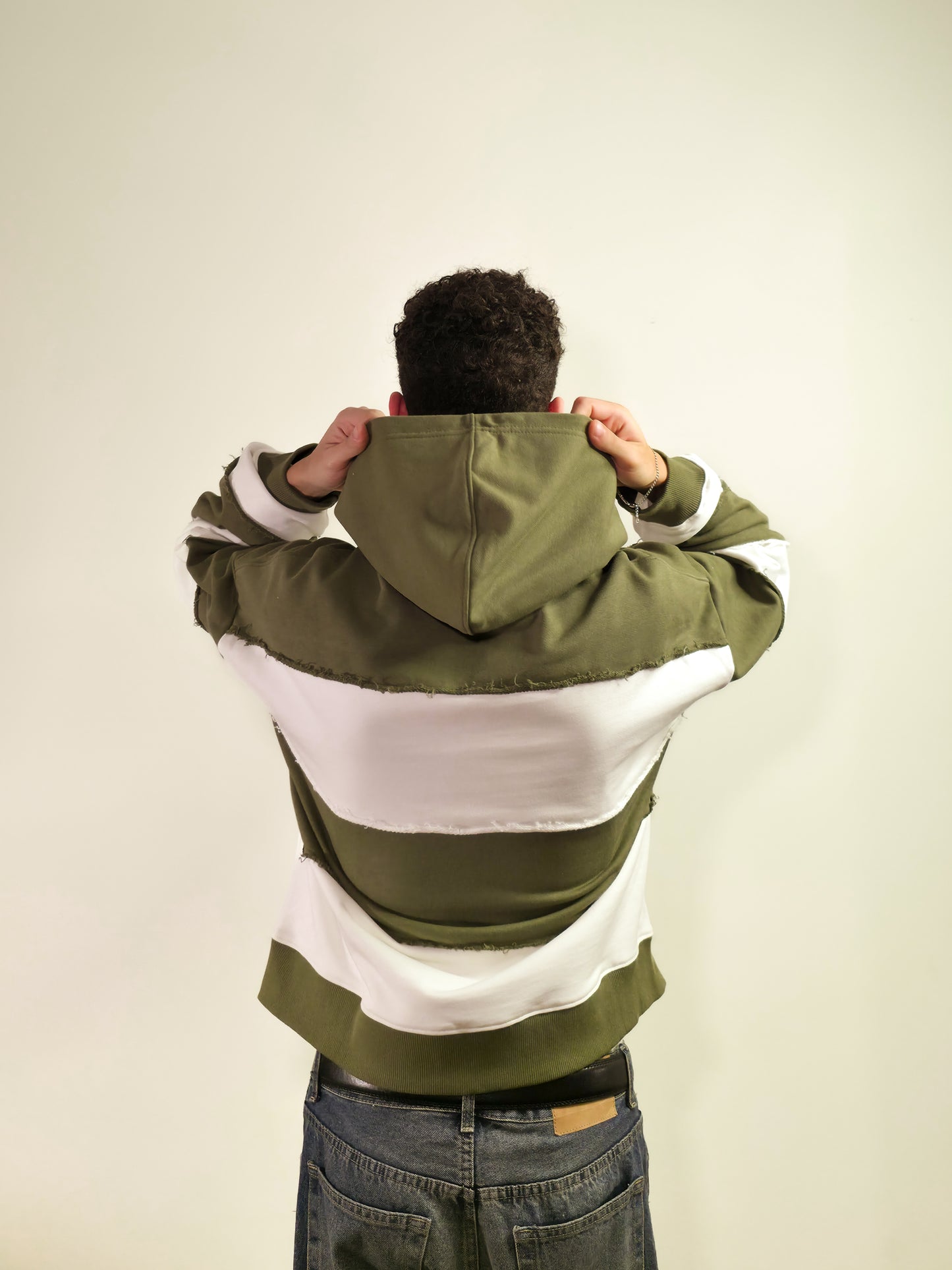 Avocado Stripes Hoodie