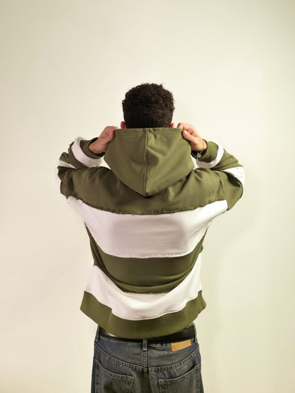 Avocado Stripes Hoodie