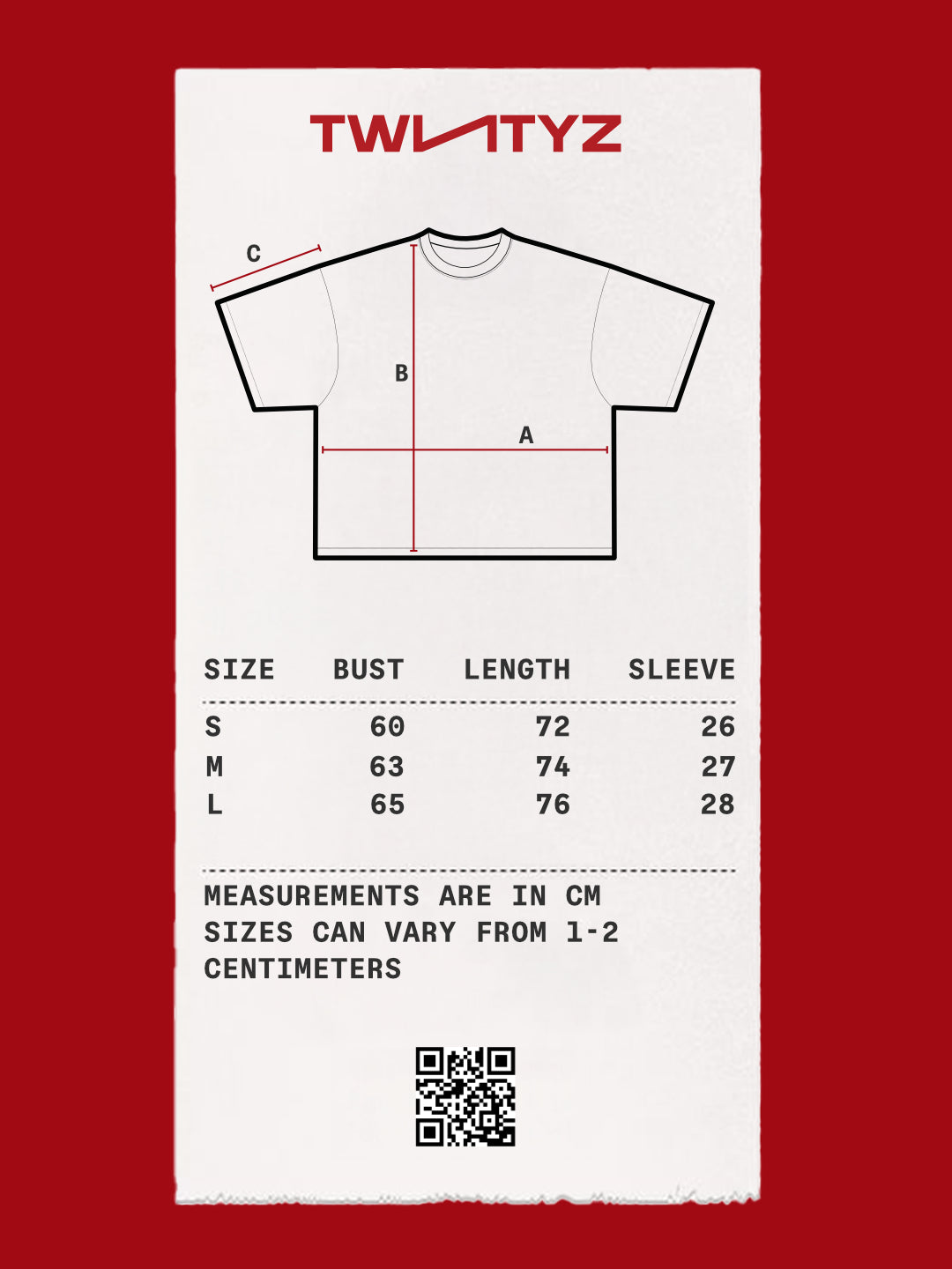 TWNTYZ Red T-shirt